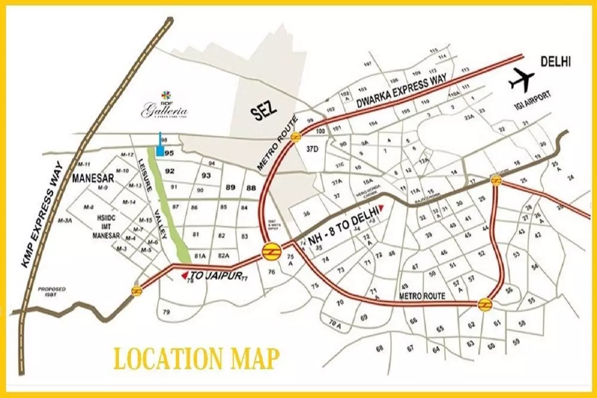 rof galleria location map