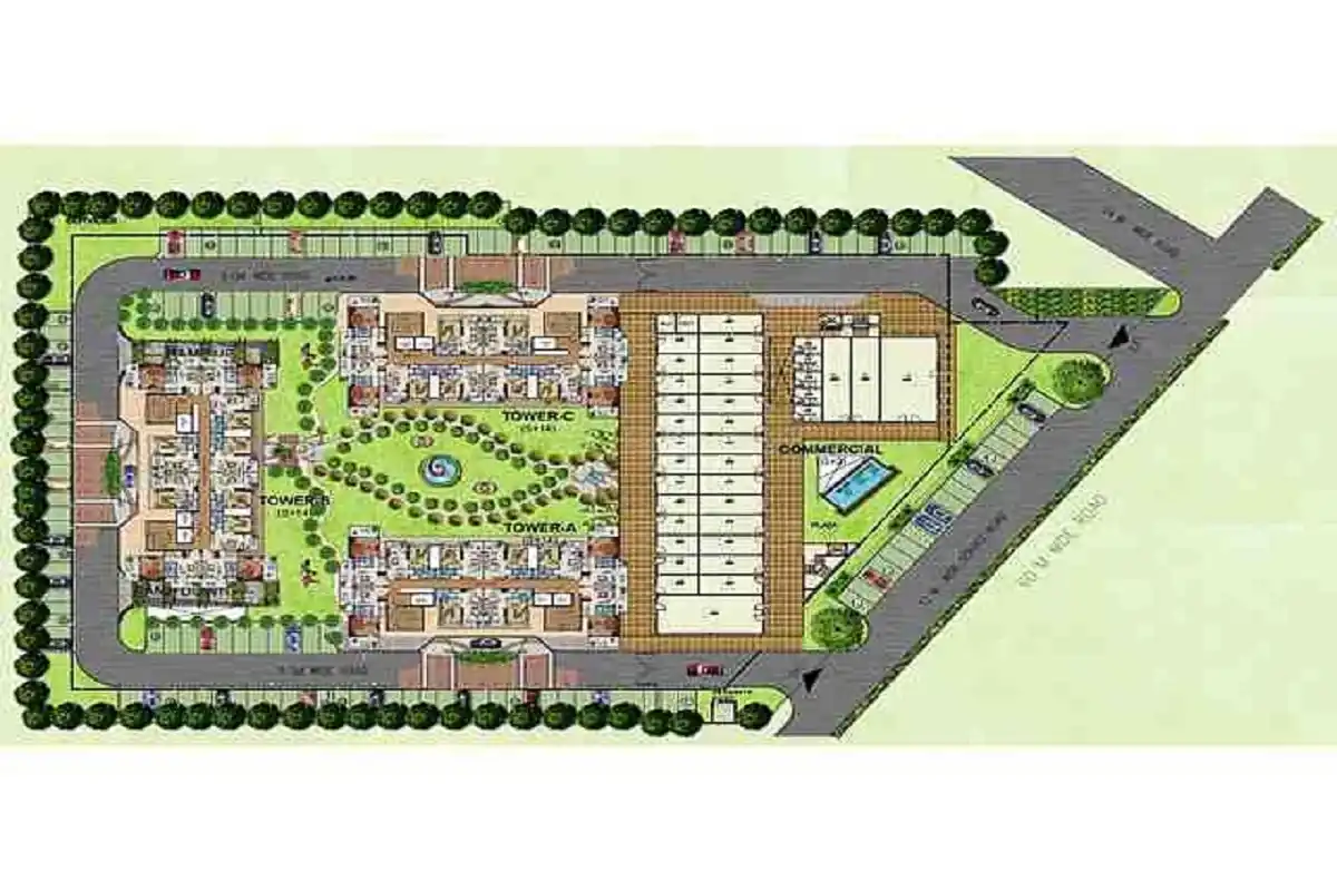 eminence kimbirley suits sector 112 gurgaon siteplan