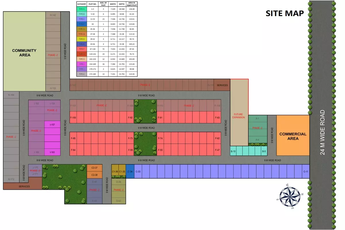 Supertech Hill Estate Site Plan